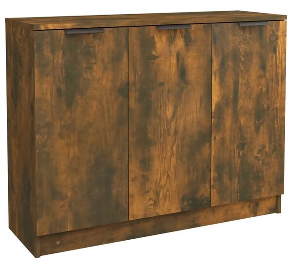 Komoda boja dimljenog hrasta 90 5x30x70 cm konstruirano drvo - Dimljeni hrast 1 Dimljeni hrast