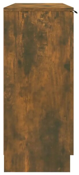 Komoda boja dimljenog hrasta 90 5x30x70 cm konstruirano drvo - Dimljeni hrast 1 Dimljeni hrast