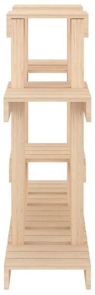 Stalak za biljke 104 5 x 25 x 77 5 cm od masivne borovine - Prirodna 104.5 x 25 x 77.5 cm 1 Prirodna