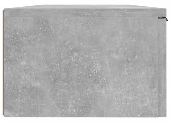 Zidni ormarić boja betona 68 x 30 x 20 cm od konstruiranog drva - Beton siva 1 1 Beton siva