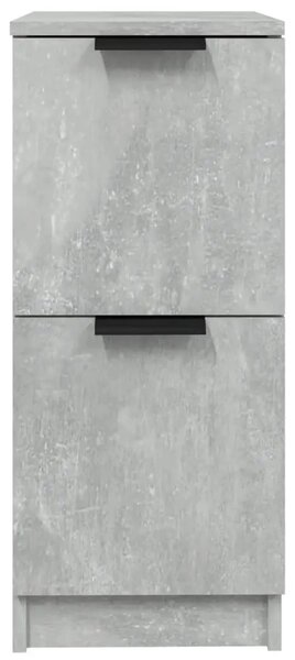 Komoda siva boja betona 30 x 30 x 70 cm od konstruiranog drva - Beton siva 1 Beton siva 1