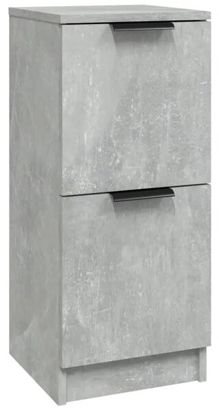 Komoda siva boja betona 30 x 30 x 70 cm od konstruiranog drva - Beton siva 1 Beton siva 1