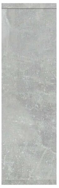 Zidna polica siva boja betona 85x16x52 5 cm konstruirano drvo - Beton siva 1 1 Beton siva