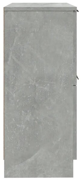 Komoda siva boja betona 30 x 30 x 70 cm od konstruiranog drva - Beton siva 1 Beton siva 1