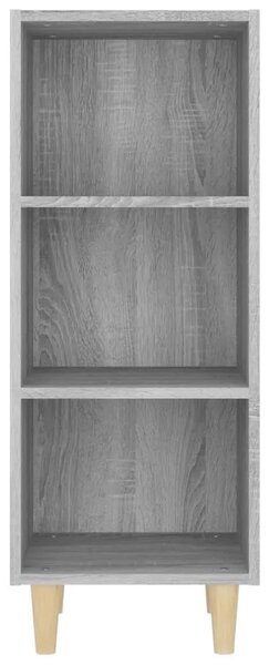 Komoda boja hrasta sonome 34 5x32 5x90 cm konstruirano drvo - Sivi hrast sonoma 1 Sivi hrast sonoma