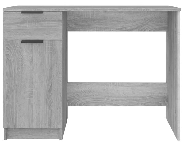 Radni stol boja hrasta sonome 100x50x75 cm konstruirano drvo - Sivi hrast sonoma Sivi hrast sonoma