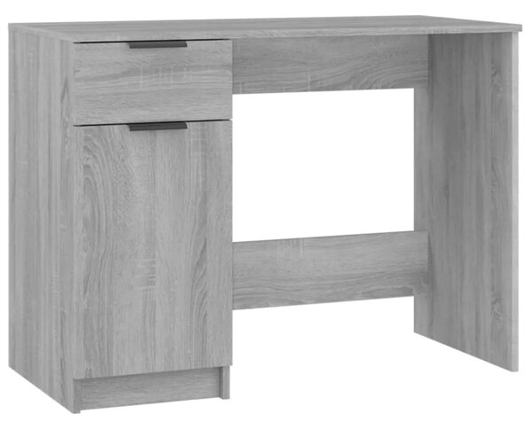 Radni stol boja hrasta sonome 100x50x75 cm konstruirano drvo - Sivi hrast sonoma Sivi hrast sonoma