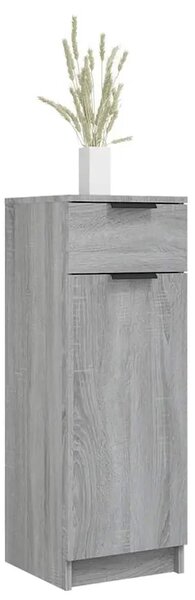 Kupaonski ormarić sivi hrast 32x34x90 cm konstruirano drvo - Sivi hrast sonoma 1 1 Sivi hrast sonoma