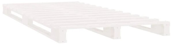 Krevet od paleta bijeli 90x190 cm od masivne borovine mali - Bijela 90 x 190 cm Bijela 90 x 190 cm