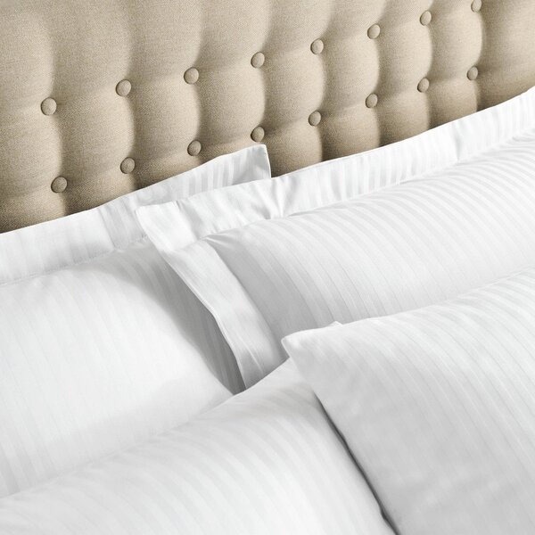 Jastučnice u setu 2 kom od damasta 50x75 cm Satin Stripe – Catherine Lansfield