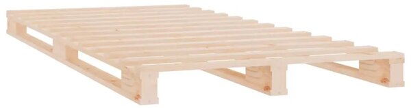 Krevet od paleta 90 x 190 cm od masivne borovine mali - Prirodna 90 x 190 cm Prirodna 90 x 190 cm