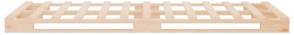 Krevet od paleta 90 x 190 cm od masivne borovine mali - Prirodna 90 x 190 cm Prirodna 90 x 190 cm