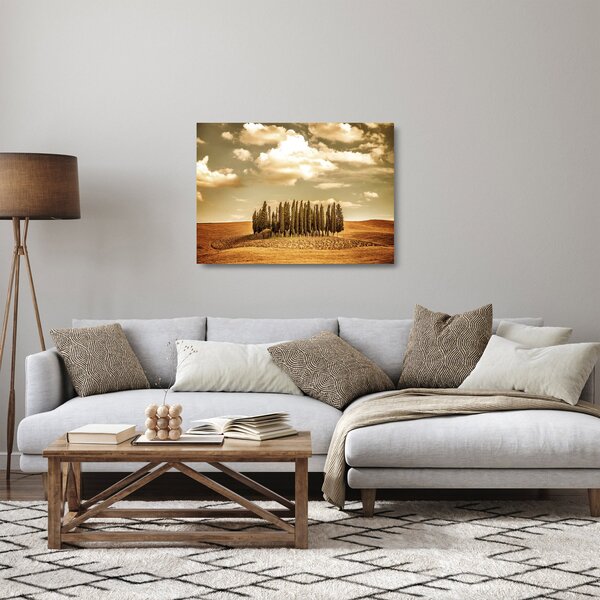 Staklena slika proplanka (70x50 cm)
