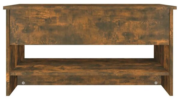 Stolić za kavu boja hrasta 80x50x40 cm konstruirano drvo - Dimljeni hrast 80 x 50 x 41.5 cm 1 Dimljeni hrast