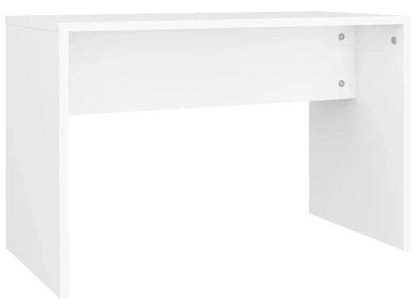 Set toaletnog stolića LED bijeli od konstruiranog drva - Bijela 60 x 40 x 140 cm 1 Bijela