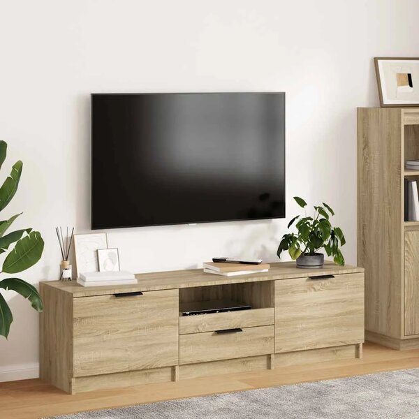 TV ormarić Sonoma hrast 140x35x40 cm Konstruirano drvo - sonoma hrast 1 Sonoma hrast