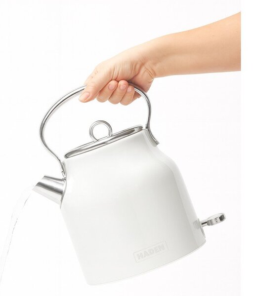 Bijelo kuhalo za vodu 1,7 l Heritage – Haden