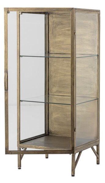 Metalna vitrina u zlatnoj boji 45x110x40 cm Saone – Bloomingville