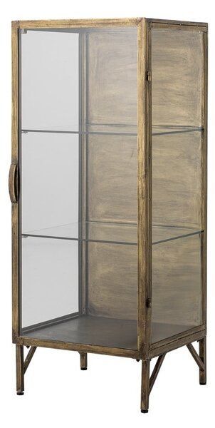 Metalna vitrina u zlatnoj boji 45x110x40 cm Saone – Bloomingville