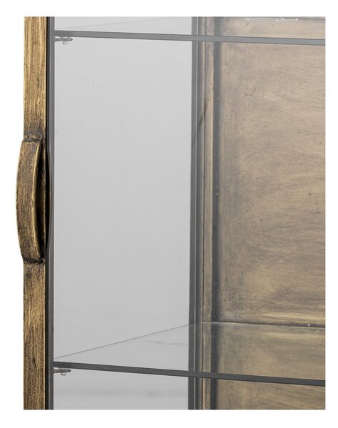 Metalna vitrina u zlatnoj boji 45x110x40 cm Saone – Bloomingville
