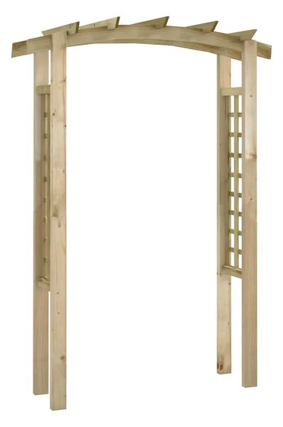 Rešetkasti luk 150 x 60 x 210 cm drveni