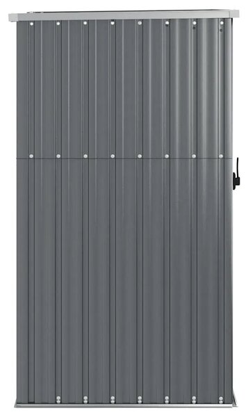 Vrtna kućica - Vrtno spremište sivo 88 x 89 x 161 cm od pocinčanog čelika - Siva 88 x 89 x 161 cm 1 Siva