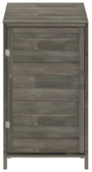 Vrtna kućica - Vrtno spremište antracit 55 x 52 x 112 cm od masivne jelovine - Antracit 55 x 52 x 112 cm 1 Antracit