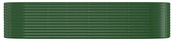 Povišena gredica - Vrtna gredica od pocinčanog čelika 322x100x68 cm zelena - Zelena 322 x 100 x 68 cm 1 Zelena