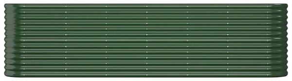 Povišena gredica - Vrtna gredica od pocinčanog čelika 260 x 40 x 68 cm zelena - Zelena 260 x 40 x 68 cm 1 Zelena