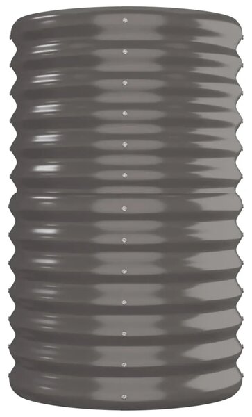 Povišena gredica - Vrtna gredica od pocinčanog čelika 260 x 40 x 68 cm sivi - Siva 260 x 40 x 68 cm 1 Siva