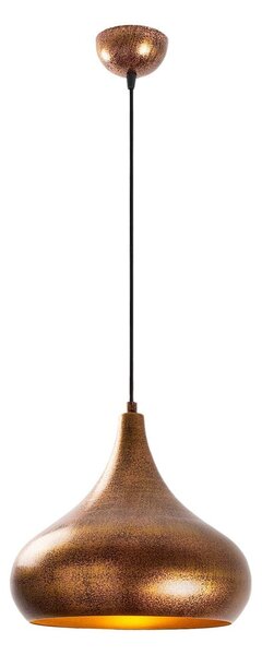 Viseća svjetiljka u bakrenoj boji s metalnim sjenilom ø 30 cm Muba – Opviq lights