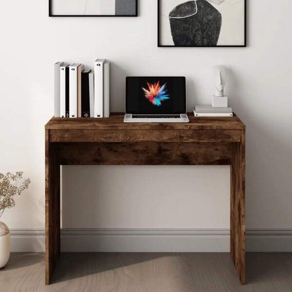 Radni stol boja dimljenog hrasta 90x40x72 cm konstruirano drvo - Dimljeni hrast Dimljeni hrast