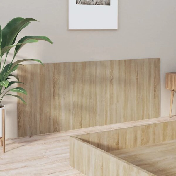 Uzglavlje za krevet boja hrasta sonome 200 x 1 5 x 80 cm drveno - sonoma hrast 200 cm 1 sonoma hrast