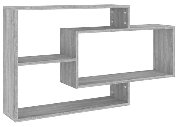 Zidna polica hrast sonoma 104 x 20 x 58 5 cm konstruirano drvo - Sivi hrast sonoma 1 1 Sivi hrast sonoma
