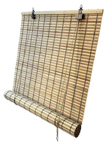 Rolete od bambusa u prirodnoj boji 90x220 cm Java – Gardinia