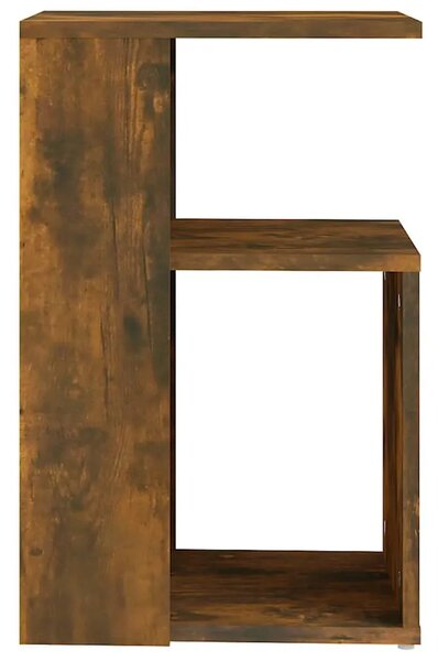 Bočni stolić dimljeni hrast 36 x 30 x 56 cm konstruirano drvo - Dimljeni hrast 1 Dimljeni hrast