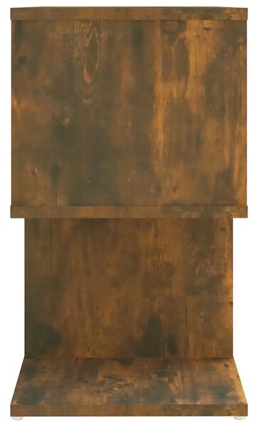 Noćni ormarić boja hrasta 50x30x51 5 cm od konstruiranog drva - Dimljeni hrast 1 Dimljeni hrast 1