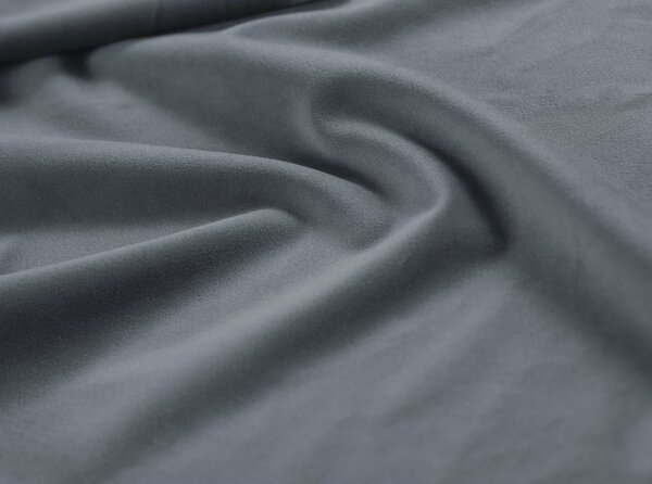 Svijetlo plavi tapecirani bračni krevet s prostorom za odlaganje/bez uzglavlja s podnicom 160x200 cm Susan – Micadoni