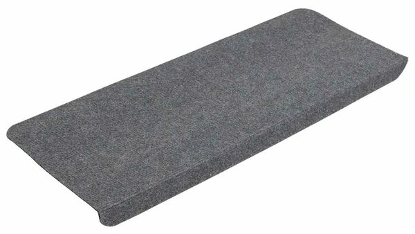 Ljepljivi tepisi za stepenice 15 kom 65x24 5x3 5 cm sivi - Siva 65 x 24.5 x 3.5 cm 15 Siva