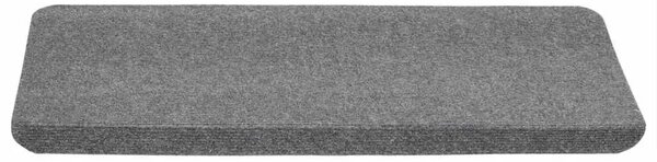 Ljepljivi tepisi za stepenice 15 kom 65x24 5x3 5 cm sivi - Siva 65 x 24.5 x 3.5 cm 15 Siva