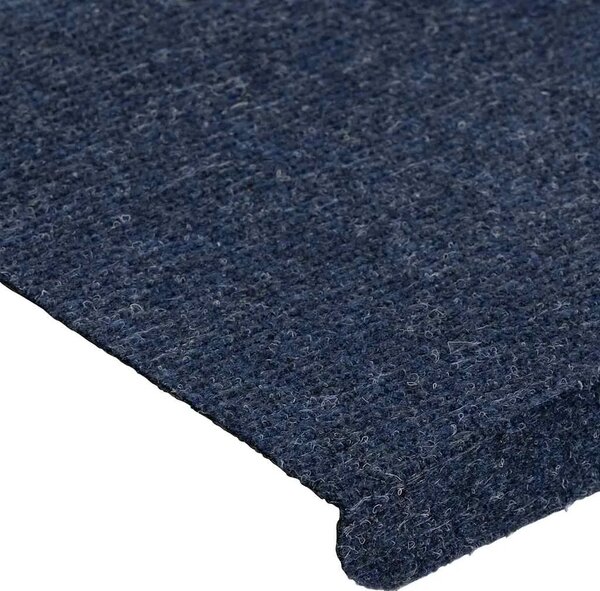 Ljepljivi tepisi za stepenice 15 kom 65x24 5x3 5 cm plavi - Plava 65 x 24.5 x 3.5 cm 15 Plava