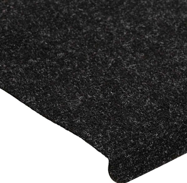 Ljepljivi tepisi za stepenice 15kom 65x24 5x3 5cm antracit - Antracit 65 x 24.5 x 3.5 cm 15 Antracit