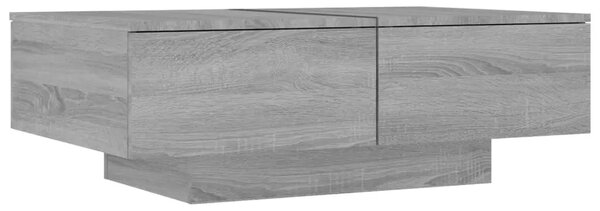 Stolić za kavu boja hrasta sonome 90x60x31 cm konstruirano drvo - Sivi hrast sonoma 90 x 60 x 31 cm 1 Sivi hrast sonoma