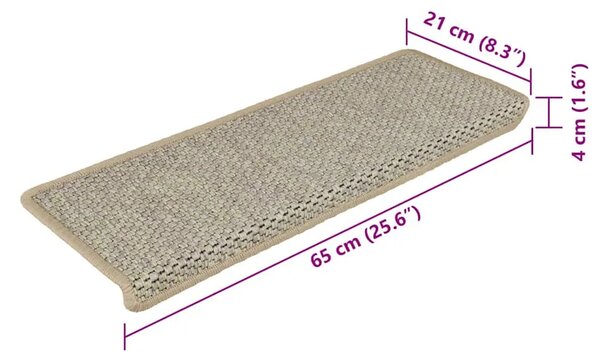 Ljepljivi tepisi za stepenice 15 kom 65x21x4 cm svijetlo zeleni - Svijetlo zelena 15 Svijetlo zelena 15