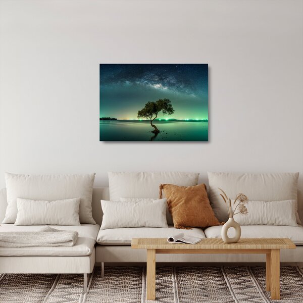 Staklena slika noćnog neba (70x50 cm)