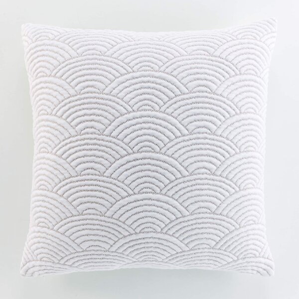 Bijeli/bež set prekrivača i jastučnice od jeseya 220x240 cm Cassandra – douceur d'intérieur