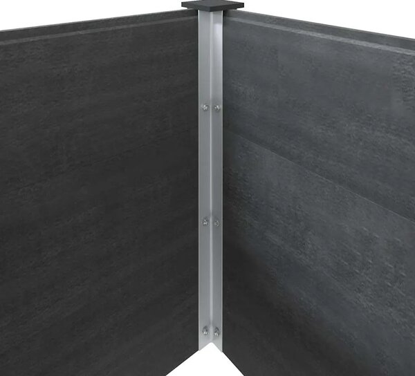 Povišena gredica - Vrtna gredica 300 x 100 x 91 cm WPC siva - Siva 300 x 100 x 91 cm 1 300 x 100 x 91 cm
