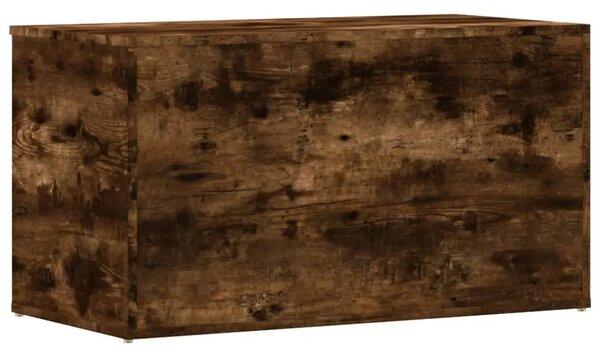 Škrinja za pohranu boja hrasta 84x42x46 cm konstruirano drvo - Dimljeni hrast 84 x 42 x 46 cm 1 Dimljeni hrast