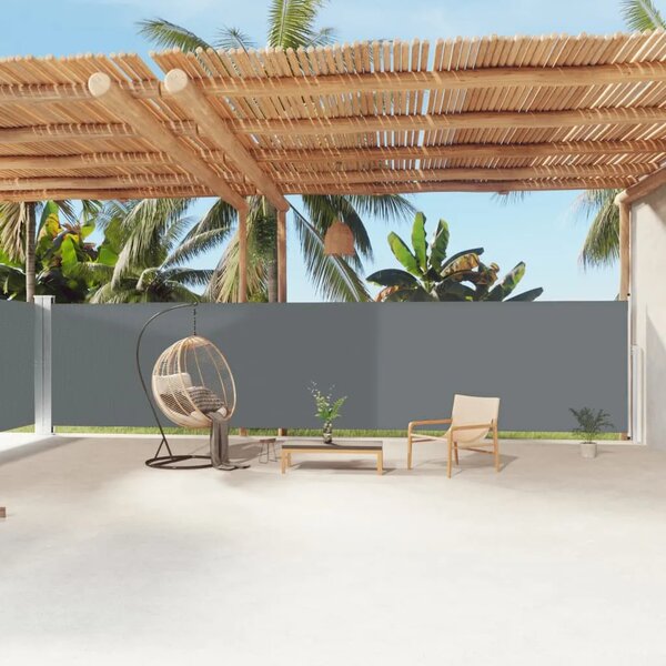 Uvlačiva bočna tenda antracit 180 x 1200 cm - Antracit 180 x 1200 cm 1 Antracit