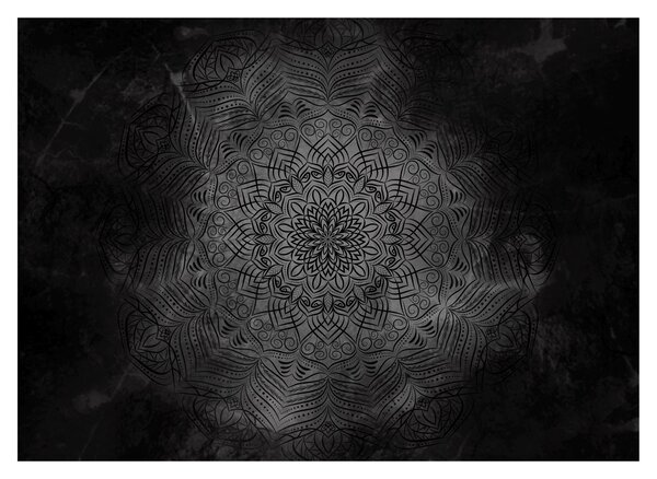 Staklena slika - Mistična mandala (70x50 cm)